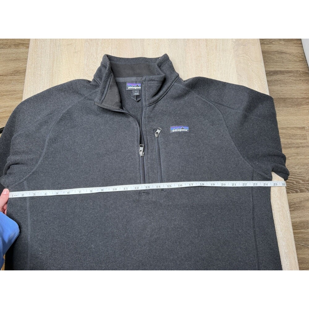 Patagonia Men's Better Sweater Fleece Jacket in Black Size Large - Picture 8 of 8